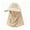 Khaki, variant on Visor Hat for Outdoor Activities with Comfortable Sun Shield and Solid Color Design Ideal for All Seasons in Visors Category, Black