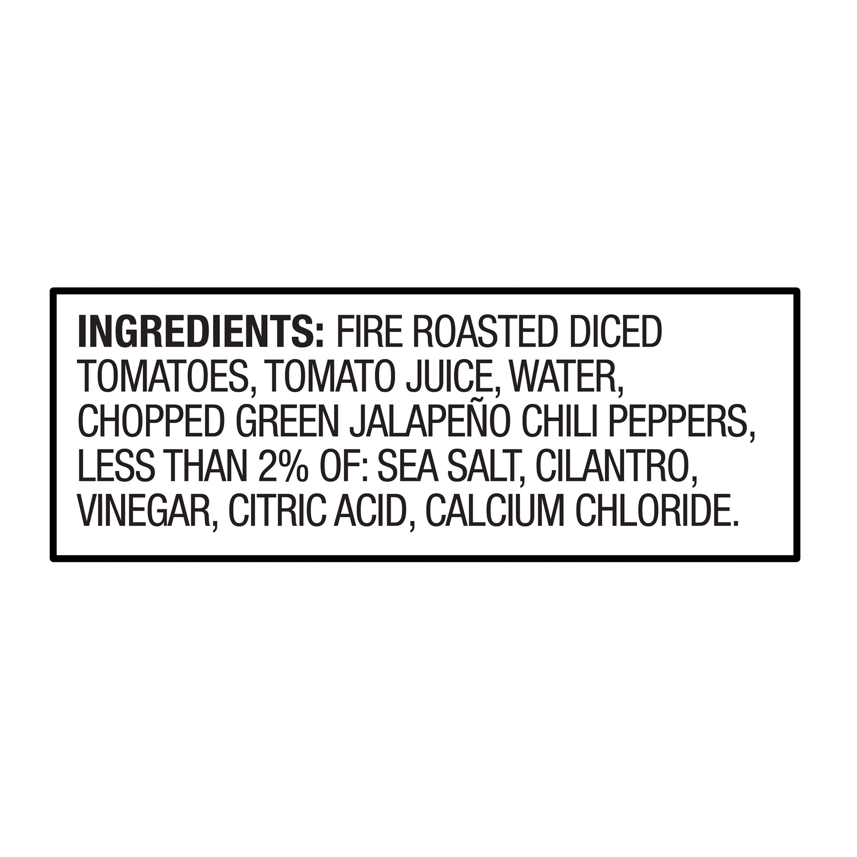(12 pack) Great Value Fire Roasted Diced Tomatoes with Green Chiles, 10 oz
