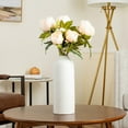 thumbnail image 6 of Vickerman 23" Artificial Beige Peony Spray., 6 of 7