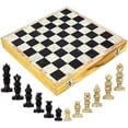 thumbnail image 4 of Ajuny Beautifully Crafted Unique Stone Art Chess Set Game Set Hand Carved Stone Pieces Board Size 12x12 inch, 4 of 6