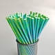 thumbnail image 1 of Pajitas de papel desechables Pajitas de película de perlas brillantes Pajitas de arco iris Decoración navideña Wmkox8yii hjk6798, 1 of 1