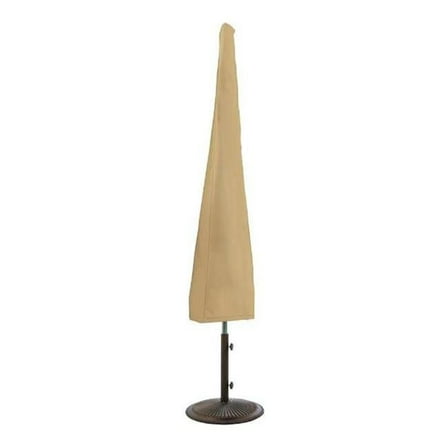 Classic Accessories Patio Umbrella Cover Terrazzo - UV Resistant - 1 Piece, 10', Beige