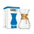thumbnail image 1 of Chemex Pour-Over Glass Coffeemaker - Classic Series - 8-Cup - Exclusive Packaging, 1 of 7
