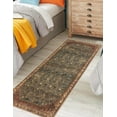 thumbnail image 3 of Keen Home Design Machine Washable Area Rugs with Non-slip Backing, Ideal for Hallway, Living Room, Bedroom, Kitchen and Laundry Room, Vintage Moroccan and Low Pile Rug - ( 2'6'' x 10'), 3 of 9