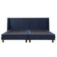 thumbnail image 2 of Box Base Cama King Size + Cabecera Milan Azul Marino, 2 of 8