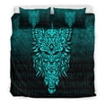 thumbnail image 2 of Juego De Cama Vikingo Odin El Todopoderoso Dios De Asgard Y Jefe De Aesir Cyan, 2 of 5