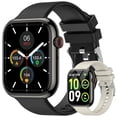 thumbnail image 1 of Smart Watch for Men Women Fitness: Waterproof Make/Answer Call Smart Watches for Men Digital Mens Watches Running Step Tracker Smartwatch Android Phones iPhone Samsung Compatible, 1 of 7
