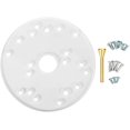 thumbnail image 1 of Fafeicy Router Universal Base Plate, Acrylic with Centering Pin Screws for Trim Routers Woodworking Auxiliary Tool, 1 of 8