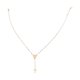 thumbnail image 5 of Collar con colgante colgante elegante collar de cadena larga colgante de acero dorado para citas para mujer ANGGREK Otros, 5 of 8