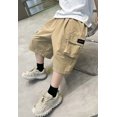 thumbnail image 5 of RUTAYY Toddler Boys Kids Cargo Shorts Youth Boys Casual Stretch Shorts Outdoor Cargo Bottoms Trouser Versatile Pants, 5 of 5
