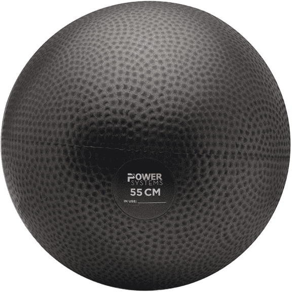 Power Systems ProElite Stability Ball – Durable PVC Balance Trainer for Core & Strength Training