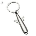 thumbnail image 2 of SPRING PARK Model Train Aircraft Airplane Metal Key Chain Ring Creative Gift Car Keychain Accessories, 2 of 7