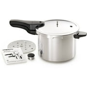 PRESTO 01264 6-Quart Aluminum Pressure Cooker