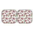 thumbnail image 7 of Fotbe Lilies Flowers 2-Piece Car Windshield Sun Shade | Sun Blocker for Car Windshield | Foldable Automotive Interior Accessories for Sun Protection-Medium, 7 of 7