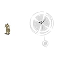 thumbnail image 1 of Figura de escritorio,Figura decorativa de caballero,escultura,artesanía,decoración de escritorio,Arte decorativo coleccionable para el hogar y la oficina,Reloj de pared,Reloj de pared, 1 of 8