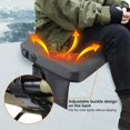 thumbnail image 4 of Coussin Chauffant Sans Fil Rechargeable pour Siège de Stade, Batterie USB, Coussin Chauffant Portable pour Camping en Plein Air, Pêche - 3 Réglages de Chaleur, 4 of 11