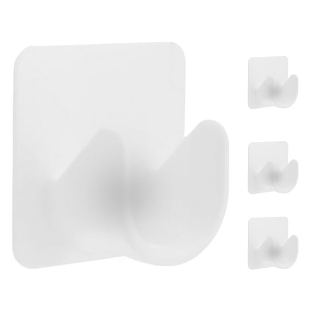4 Uds soportes para barra de cortina, soportes multifuncionales para barra, soportes de pared para barra del armario, soporte para barra de cortina interior