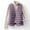 Purple, variant on Vmberlty Puffer Vests for Women Lightweight Sleeveless Padded Gilet Short Cut Warm Cotton Coat Versatile Daily Casual V Neck Vest Jackets