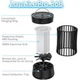 thumbnail image 2 of Mosquito Killer 2 in 1 Electric Insect Killer Rechargeable Fly Killer Mosquito Killer Lamp for Outdoor Camping, Yard, Home and Garden (Black) UV Insec, 2 of 5