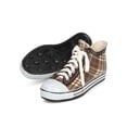 thumbnail image 4 of Misbehave DI72 Women Jelly Plaid Cap Toe Classic Pull On Rain Sneaker, 4 of 5