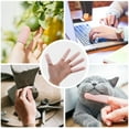 thumbnail image 4 of eZAKKA Finger Cots, 20 Pcs Gel Finger Protectors Finger Sleeves Finger Gloves Covers Fingertip Bandages for Finger Cracking, Dermatitis, Psoriasis, Hand Eczema, 4 of 8