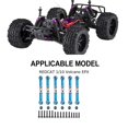 thumbnail image 2 of Baohd Aluminum Alloy Wheelbase Steering Link Rod Set For 1/10 EPX RC Car Part RC Car Accessories Replacement Parts, 2 of 6