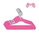 thumbnail image 1 of Paquete de 25 Perchas de Terciopelo para Nios, Antideslizantes, Ahorro de Espacio, Ropa para Nios, Camisas, Pantalones, Vestidos, Guardera, Almacenamiento y Organizacin, 1 of 6