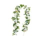 thumbnail image 2 of Guirnalda de eucalipto artificial, enredaderas artificiales florales, plantas colgantes de 5,9 pies para flor blanca, 2 of 9