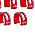thumbnail image 4 of koolsoo Clips de Conduite de Frein en Aluminium à Pression en Forme de U Boucle de Tube Fixe Rouge, 4 of 9