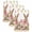 White, variant on Easter Bunny Eggs Kitchen Towels Set of 3, Spring Tulips Rustic Rabbits Grey Plaid Absorbent Dish Towels for Kitchen, Microfiber Hand Towel, Quick Drying Tea Towel for Cleaning Decorative Dishcloths