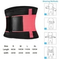 thumbnail image 2 of Entrenador de cintura para mujer, cinturón de soporte cálido, recortador de cintura, banda adelgazante para el vientre, moldeador de cuerpo, fajas deportivas, cinturón de entrenamiento Adepaton 2034318-4, 2 of 9