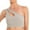 Khaki, variant on Women's Sports Bra Running Yoga Beauty Vest Bra ShockProof Gathering Solid All-in-One Cup Fitness Bralettes