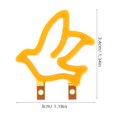 thumbnail image 2 of CRAFTHROU Flexible Filament Led Lamp Parts 1Pack Multi Color Silicone For Table And Floor Lamp Wedding Setups, 2 of 8