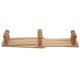 thumbnail image 4 of Accordion Wall Hanger 10 Hooks Pack Of 2 Natural Wood Wall Mounted Expandable Accordion Peg Coat Rac, 4 of 5