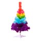 thumbnail image 1 of Mini árbol de mesa HANXIULIN de PVC, pequeño árbol de Navidad artificial con colores arcoíris variados para decoración del hogar., 1 of 8