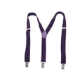 thumbnail image 1 of SUSPENSORES UNISEX ELÁSTICOS CON CLIP METÁLICO AJUSTABLE PARA DISFRAZ, TAMAÑO ÚNICO (1 PIEZA) MORADO, 1 of 1