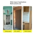 thumbnail image 3 of Cabinet Support Rod, Cabinet Support Pole 2 Set Non Slip 50-115cm Quick Release Telescopic Anti Pinch  for Door Frame, 3 of 7
