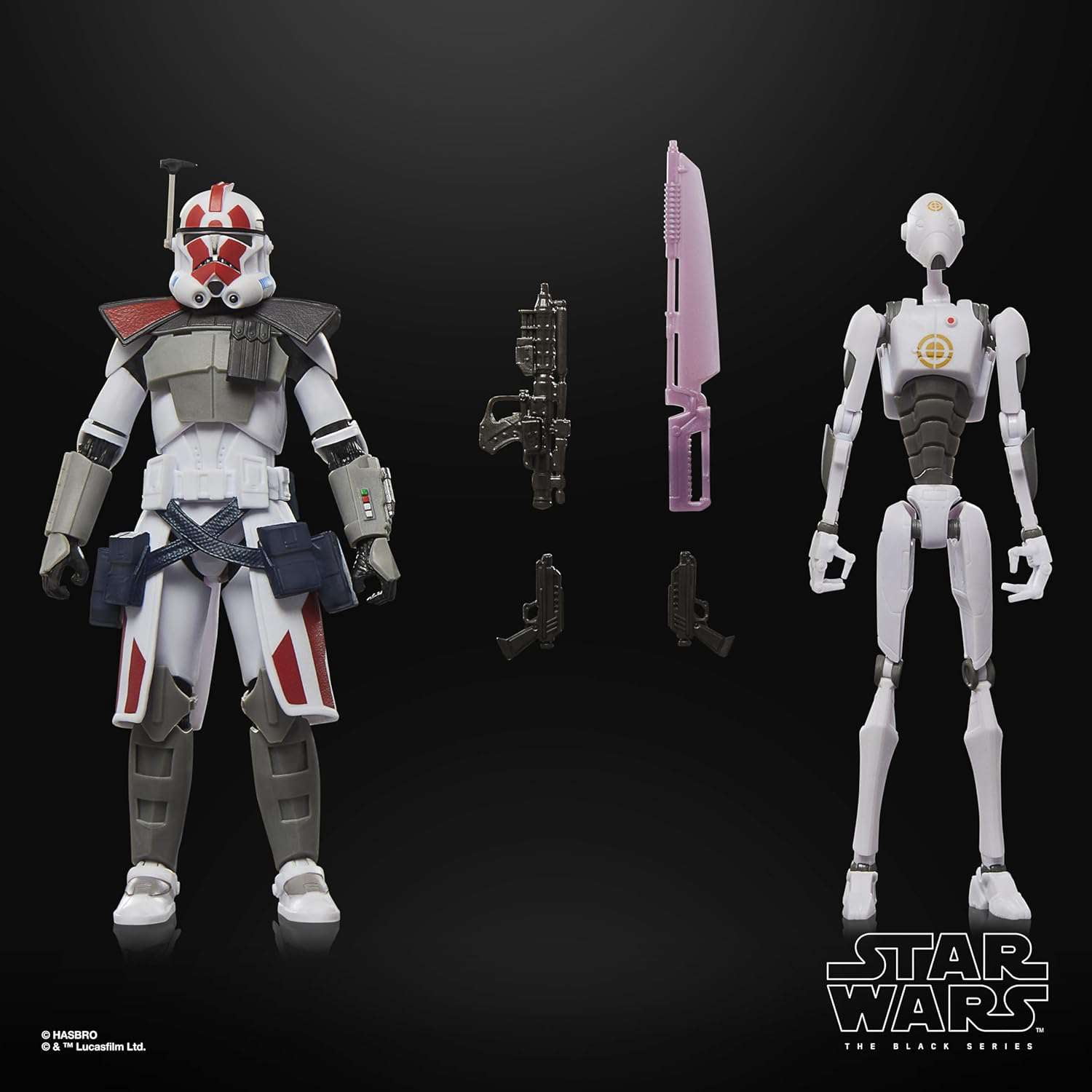 Star Wars Black Series ARC Trooper (Infiltrator) & Commando Droid (Training) Action Figure 2-Pack