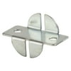 Econoco - SNF - Shelf Rest with Front Lip, Zinc finish, add-on Bracket Accessory - Sold in Pack of 500