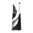 thumbnail image 4 of Enjoytime Sexy Dresses for Curvy Women Fashion Print Crewneck Sleeveless Sundress with Pocket Loose Comfy Flowy Seaside Travel Women Summer Beach Dress, 4 of 5