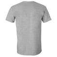 thumbnail image 2 of Gildan - Suave básica camiseta de manga corta para hombre - 100% algodón gordo (Gris Sport RS), 2 of 2