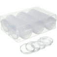 thumbnail image 1 of 100pcs Coin Cases Commemorative Coin Storage Boxes Coin Collection Case Coin Holder, 1 of 5