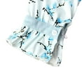 thumbnail image 4 of Tiijoy Toddler Girls Long Sleeve Floral Print Abaya Maxi Dress Hijab Outfits, Sizes 2-7, 4 of 8