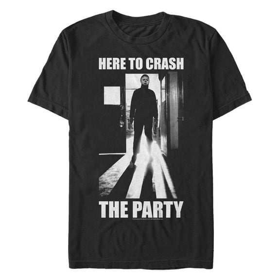 Men's Halloween Here to Crash The Party Graphic T-Shirt