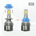 thumbnail image 2 of Unique Bargains 2pcs H7 LED Headlight Adapter Base Bulb Sockets Retainer Holder Universal for Car Auto Blue, 2 of 6