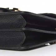 New Gucci Black Icon GG Interlocking Small Crossbody Bag 510304