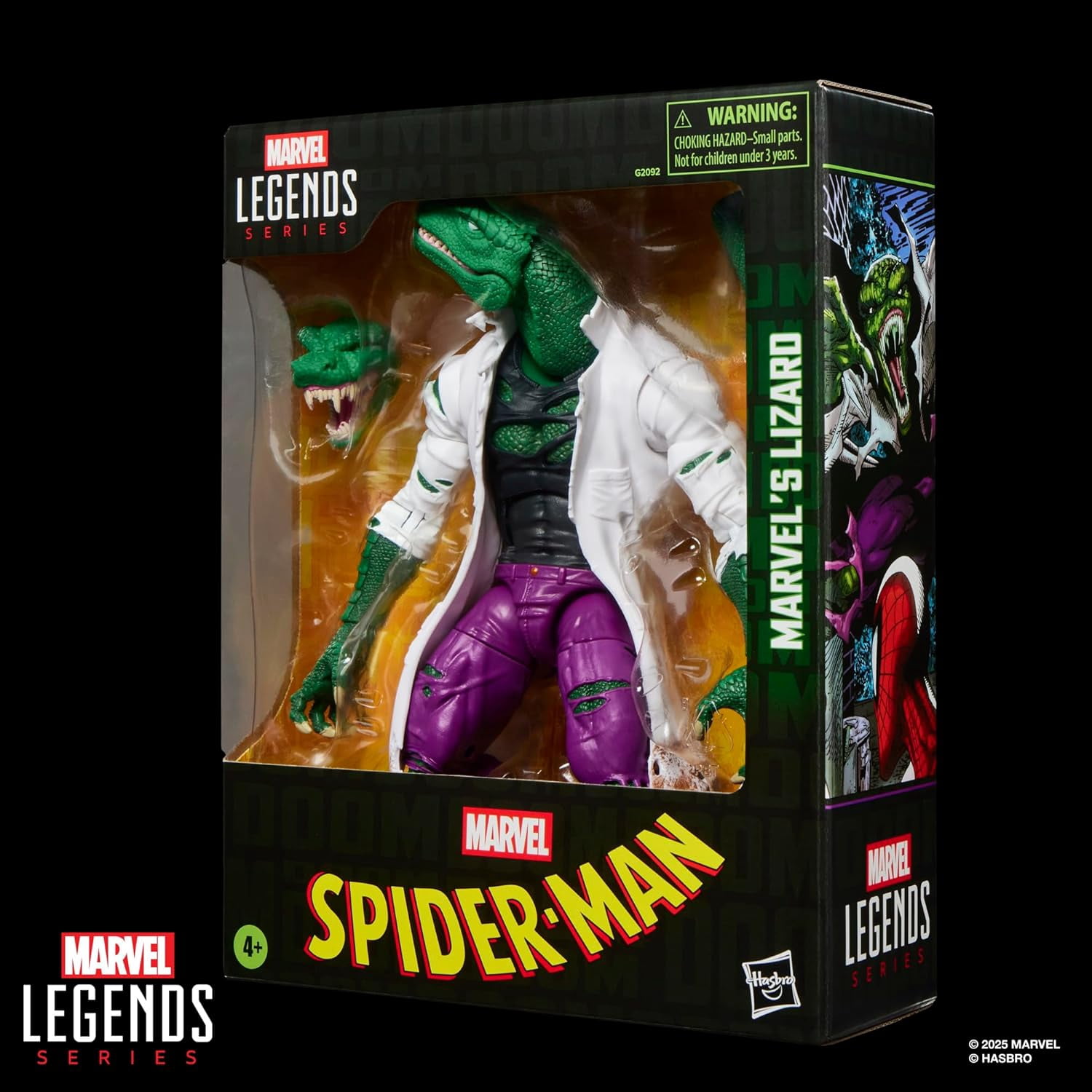 SPIDER-MAN Marvel Legends Series Lizard, Comics Collectible 6-Inch Scale Action Figure Exclusive