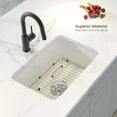 thumbnail image 3 of Kibi Landis 32? Fireclay Kitchen Undermount Sink Single Bowl, 3 of 3