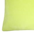 thumbnail image 5 of PiccoCasa 2Pcs Viscose Velvet Soft Decorative Throw Pillowcases 24"x24", Chartreuse, 5 of 7