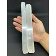 thumbnail image 4 of 9-10" Selenite Long Sticks, Bar, Wand, White Healing Stone, 4 of 8